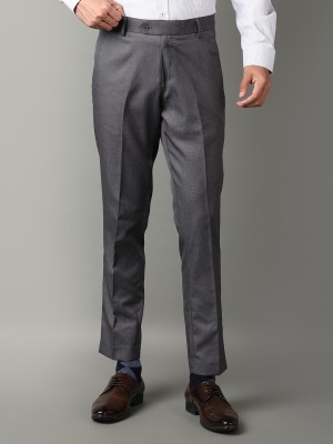 V-MART Regular Fit Men Grey Trousers