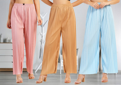IRHA Regular Fit Women Multicolor Trousers
