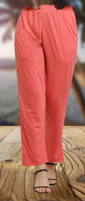 CANIDAE Regular Fit Women Pink Trousers