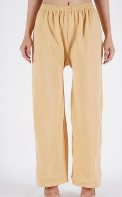 ANURUPAM FASHION Relaxed Women Beige Trousers