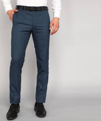 Raymond pants blue sales