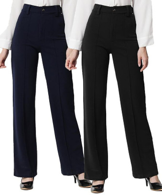 paniharee Regular Fit Women Multicolor Trousers