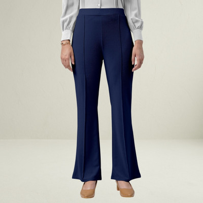 nitafashion Loose Fit Women Dark Blue Trousers