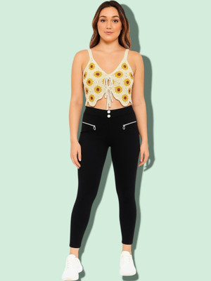 LaxmiEmpiree Comfort Fit Women Black Trousers