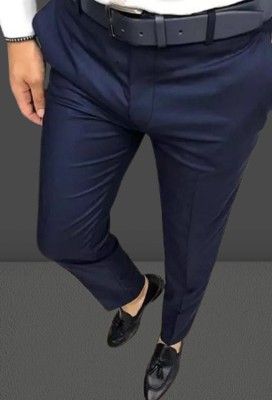 VXnine Slim Fit Men Blue Trousers