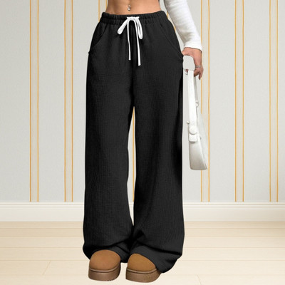 nitafashion Relaxed Women Black Trousers