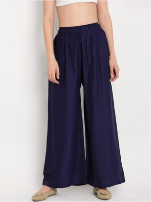 ARFHA Regular Fit Women Dark Blue Trousers
