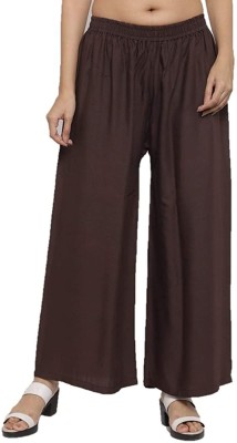 VPM Regular Fit Women Brown Trousers