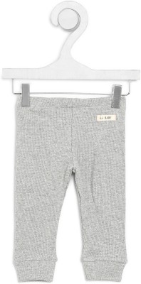 GINI & JONY Regular Fit Baby Girls Grey Trousers