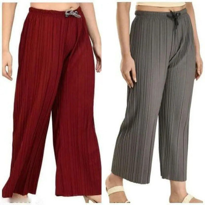 Lehmus Relaxed Women Multicolor Trousers