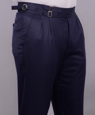 FASHIONEMPIRE Regular Fit Men Dark Blue Trousers