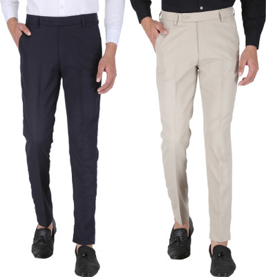 METRONAUT Slim Fit Men Multicolor Trousers