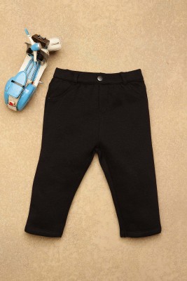 One Friday Regular Fit Boys Black Trousers