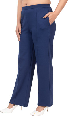 mlada Flared Women Multicolor Trousers
