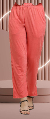 CANIDAE Regular Fit Women Pink Trousers
