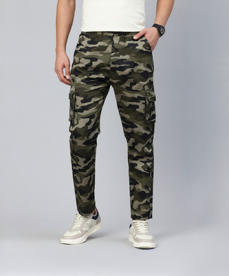 ADBUCKS Regular Fit Men Brown Trousers
