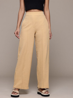 Roadster Regular Fit Women Beige Trousers