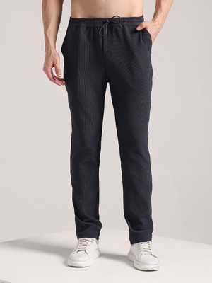 Moda Rapido Regular Fit Men Grey Trousers