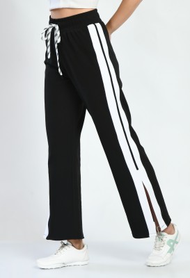 Moshe Slim Fit Women Black Trousers