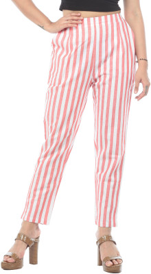 TRUELADY Regular Fit Women Red Trousers