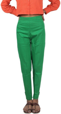 ANURUPAM FASHION Regular Fit Women Green Trousers