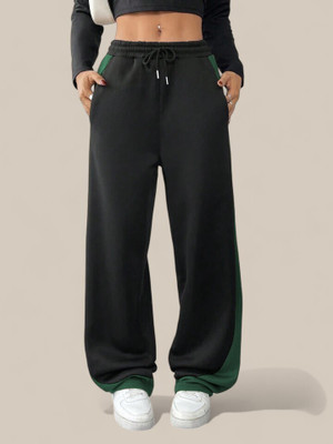 Tabadtod Loose Fit Women Black Trousers