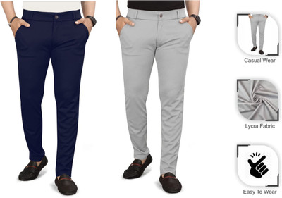 ynam Regular Fit Men Multicolor Trousers