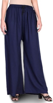 Sellingsea Regular Fit Women Blue Trousers