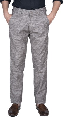 MVR JEANS Regular Fit Men Grey Trousers