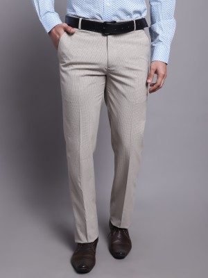 CANTABIL Regular Fit Men Beige Trousers