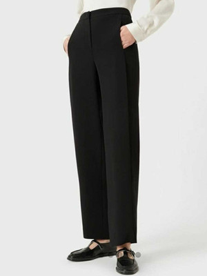 NEXT ONE Loose Fit Women Black Trousers