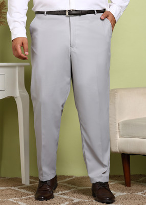 METRONAUT PLUS Regular Fit Men White Trousers