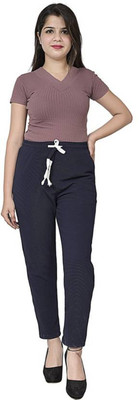 Kashmiri queen Comfort Fit Women Blue Trousers