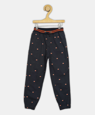 ALBEPOSE Regular Fit Boys Dark Blue Trousers