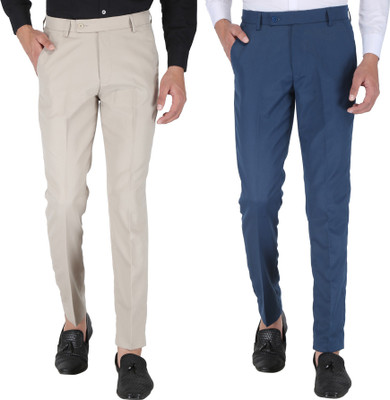METRONAUT Slim Fit Men Multicolor Trousers