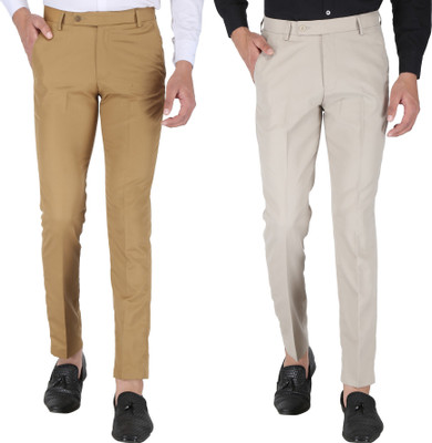 METRONAUT Slim Fit Men Multicolor Trousers