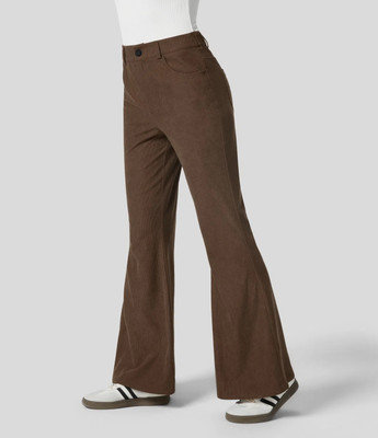 Rajovati Loose Fit Women Brown Trousers