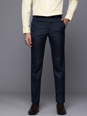 Raymond Slim Fit Men Dark Blue Trousers