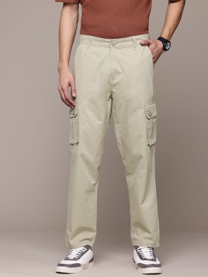 Roadster Relaxed Men Beige Trousers