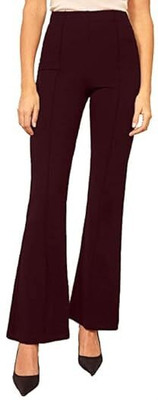 RAJOURIWALE Slim Fit Women Green Trousers
