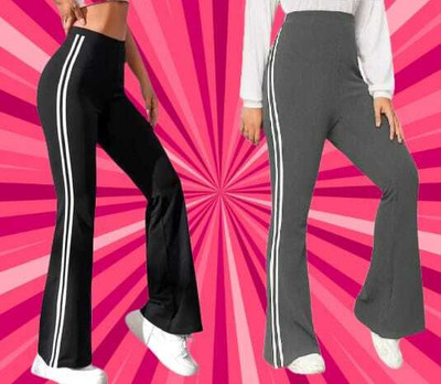 L Fashion Jeans Regular Fit Women Black Trousers
