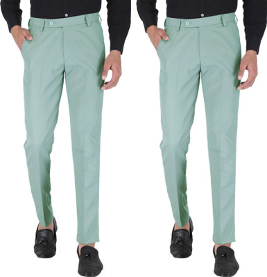 METRONAUT Slim Fit Men Multicolor Trousers