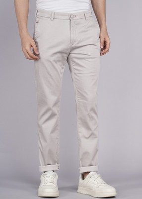 KILLER Slim Fit Men Beige Trousers