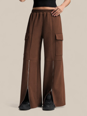 Tabadtod Loose Fit Women Brown Trousers