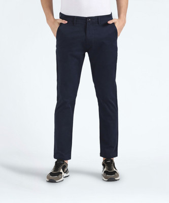 FLYING MACHINE Regular Fit Men Blue Trousers