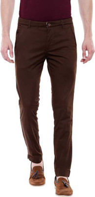 pjc culture Regular Fit Men Brown Trousers