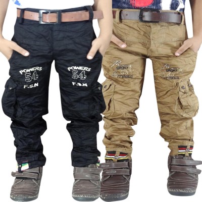 AD & AV Regular Fit Boys Multicolor Trousers