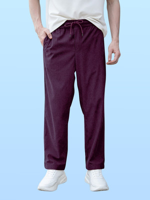 GIBBONTE Solid Men Multicolor Track Pants