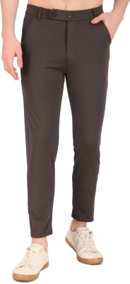 STYLESO Regular Fit Men Brown Trousers