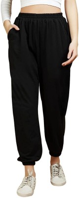 Meyara Regular Fit Women Black Trousers